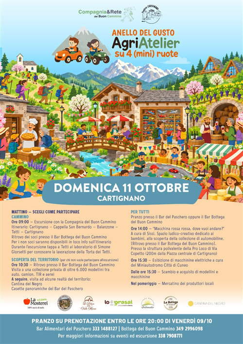 Anello del gusto - Agri Atelier Domenica 11 ottobre